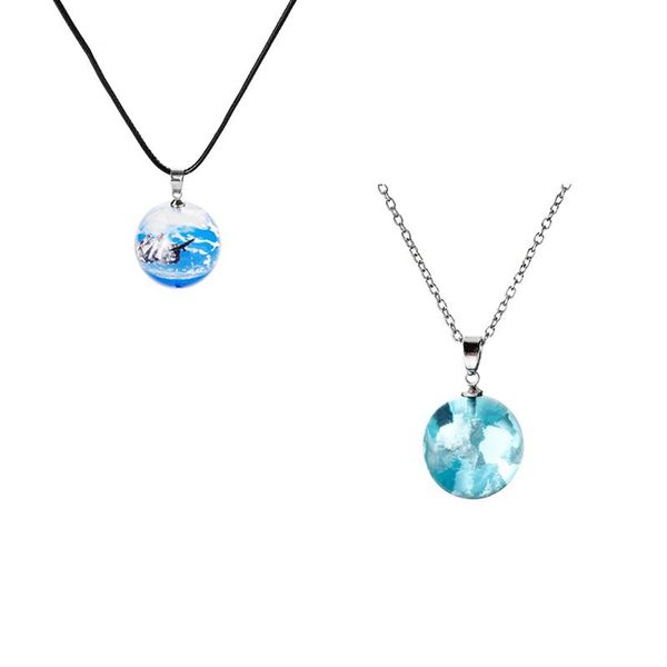 pendant necklaces glow in the dark white clouds blue sky resin glass ball universal necklace luminous fashion jewelry women, Silver
pendant necklaces glow in the dark white clouds blue sky resin glass ball universal necklace luminous fashion jewelry women, Silver