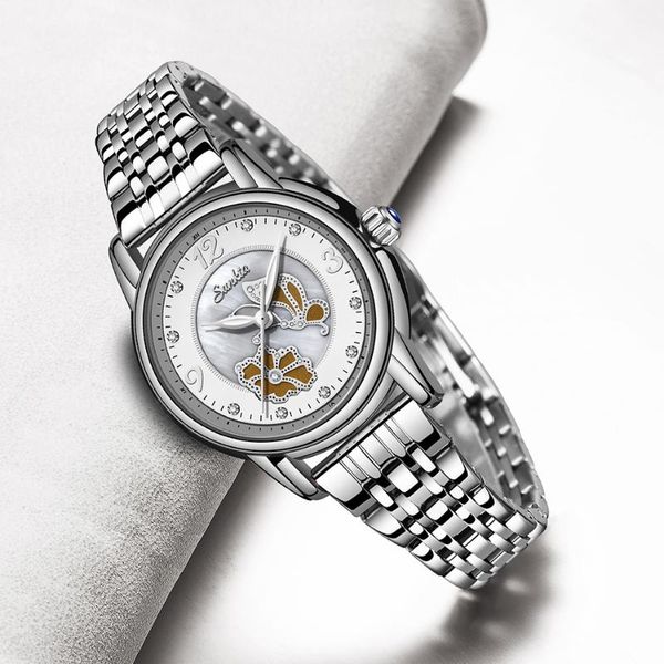wristwatches 2021 watches women sunkta fashion luxury rhinestone dial quartz clock waterproof stainless steel band wristwatch for ladies, Slivery;brown
wristwatches 2021 watches women sunkta fashion luxury rhinestone dial quartz clock waterproof stainless steel band wristwatch for ladies, Slivery;brown