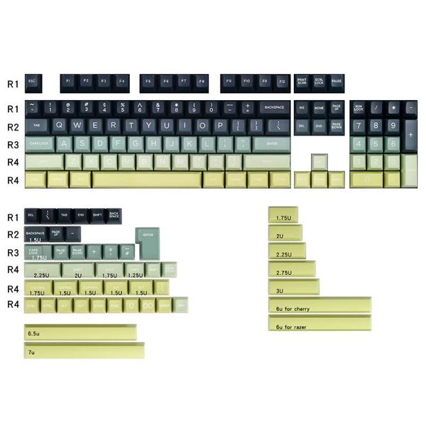 keyboards polar light color design abs keycaps for cherry mx switch mechanical gaming keyboard 151 sa profile blue green yellow key caps
keyboards polar light color design abs keycaps for cherry mx switch mechanical gaming keyboard 151 sa profile blue green yellow key caps