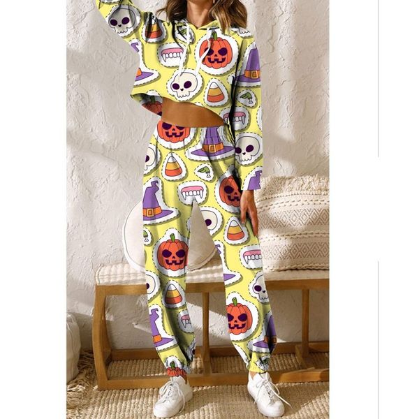 halooween purple hat comfortable pattern women's pants autumn and winter sportswear fleece cotton jacket 2-piece sweatshirt and pants h, White
halooween purple hat comfortable pattern women's pants autumn and winter sportswear fleece cotton jacket 2-piece sweatshirt and pants h, White