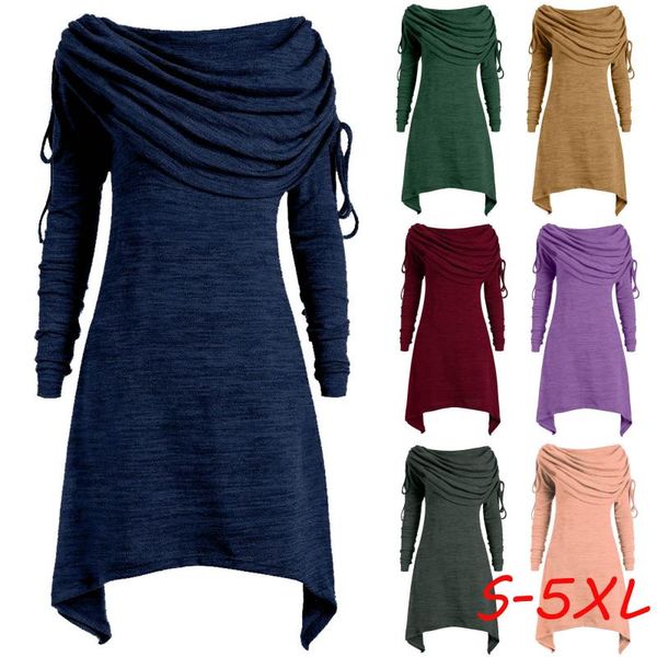 casual dresses women solid color loose dress autumn winter warm midi sweater long sleeve o neck plush fleece #t2g, Black;gray
casual dresses women solid color loose dress autumn winter warm midi sweater long sleeve o neck plush fleece #t2g, Black;gray