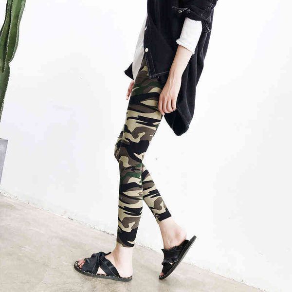 women's leggings 2022 camouflage bottoms elastic slim nine point leggings high waist thin korean versatile pants, Black
women's leggings 2022 camouflage bottoms elastic slim nine point leggings high waist thin korean versatile pants, Black