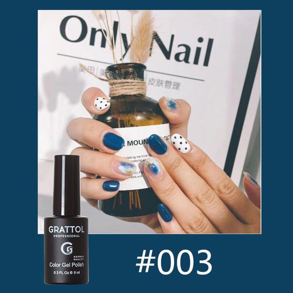 nail gel grattol professional polish art salon 003 dark blue color 9ml soak off organic uv led varnish, Red;pink
nail gel grattol professional polish art salon 003 dark blue color 9ml soak off organic uv led varnish, Red;pink