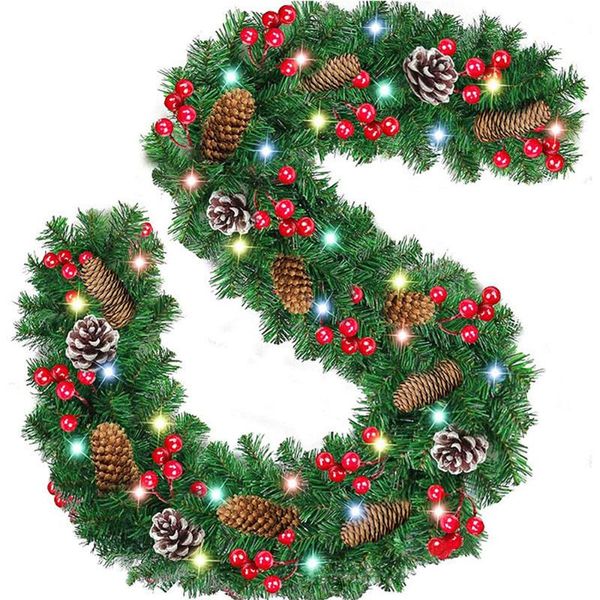 decorative flowers & wreaths 2.7m artificial green christmas garland wreath home shopping mall party decor pine tree rattan year hanging orn
decorative flowers & wreaths 2.7m artificial green christmas garland wreath home shopping mall party decor pine tree rattan year hanging orn