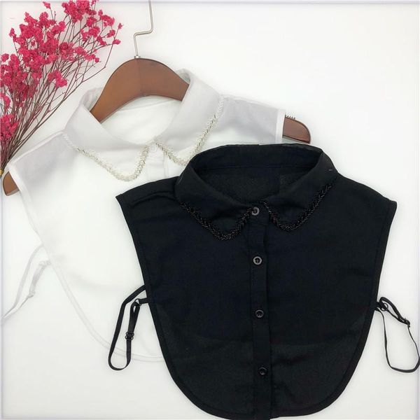 bow ties fake collars women chiffon handmade beaded removable blouse kraagie nep vestido faux cols female sweater false collar decor, Black;gray
bow ties fake collars women chiffon handmade beaded removable blouse kraagie nep vestido faux cols female sweater false collar decor, Black;gray