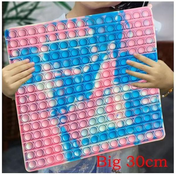 super big size 30cm large fidget toys push bubble po-its autism needs squishy stress reliever rainbow kid funny anti-stress gifts fidgettoys
super big size 30cm large fidget toys push bubble po-its autism needs squishy stress reliever rainbow kid funny anti-stress gifts fidgettoys