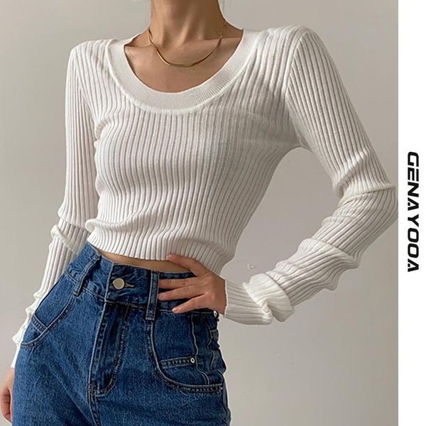 women's sweaters genayooa u neck basic thin sweater women pullover long sleeve autumn winter casual ladies jumpers korean knitted slim, White;black
women's sweaters genayooa u neck basic thin sweater women pullover long sleeve autumn winter casual ladies jumpers korean knitted slim, White;black