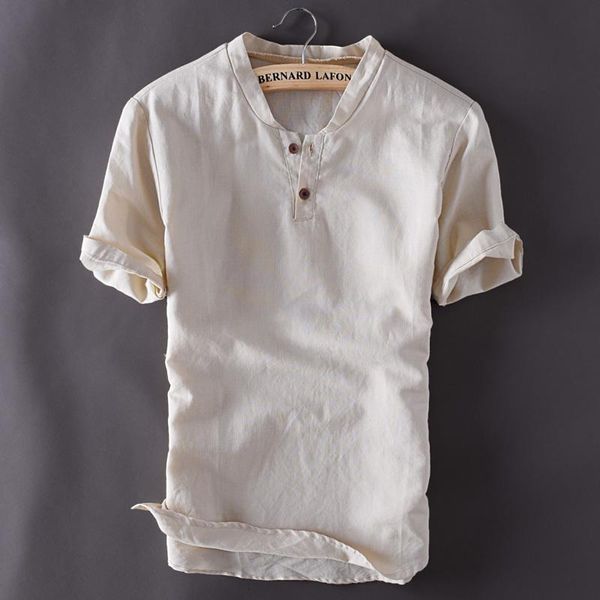 men's casual shirts plus size -5xl mens pullover linen short sleeve summer quality slim fit solid cotton, White;black
men's casual shirts plus size -5xl mens pullover linen short sleeve summer quality slim fit solid cotton, White;black