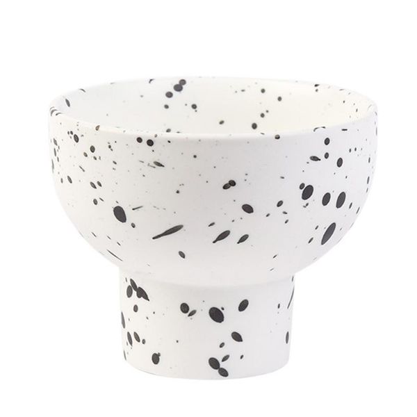 bowls 1pc multipurpose ceramic bowl classical practical salad dessert (black) 
bowls 1pc multipurpose ceramic bowl classical practical salad dessert (black)