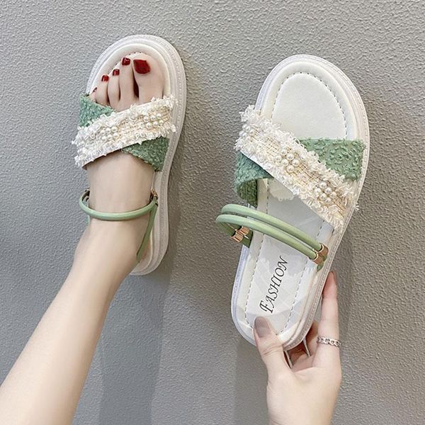 slippers women summer string bead slides shoes fashion shale female beach pantofle luxury sabot 2021 soft flat scandals pu rome, Black
slippers women summer string bead slides shoes fashion shale female beach pantofle luxury sabot 2021 soft flat scandals pu rome, Black