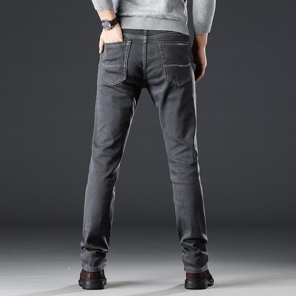 men's jeans winter velvet grey mens straight leg loose stretch slim fashion brand high-end casual pants, Blue
men's jeans winter velvet grey mens straight leg loose stretch slim fashion brand high-end casual pants, Blue