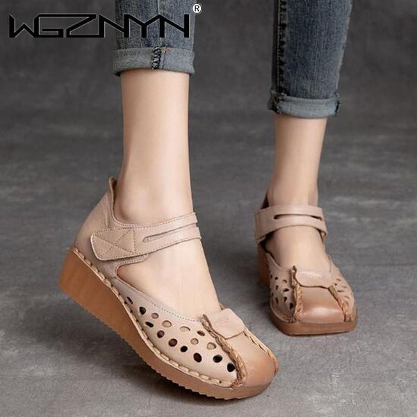 sandals handmade genuine pu leather women platform wedge gladiator hollow cover toes casual summer shoes size 40, Black
sandals handmade genuine pu leather women platform wedge gladiator hollow cover toes casual summer shoes size 40, Black