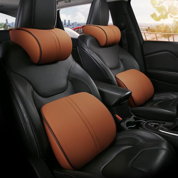 seat cushions car pu neck pillow lumbar waist support headrest pillows back cushion supports memory foam covers auto accessories
seat cushions car pu neck pillow lumbar waist support headrest pillows back cushion supports memory foam covers auto accessories