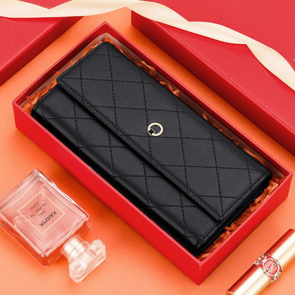 women's cowhide multifunctional long multi slot wallet hand large capacity card mobile phone bag
women's cowhide multifunctional long multi slot wallet hand large capacity card mobile phone bag