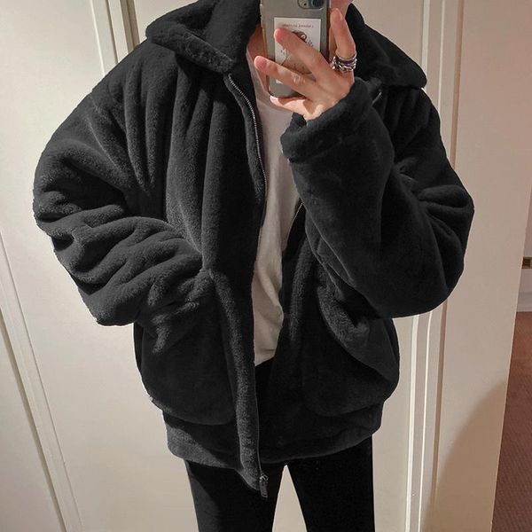 men's down & parkas 2021 winter coat korean trendy thickened stand collar solid color lamb woolen cotton contrast cloth, Black
men's down & parkas 2021 winter coat korean trendy thickened stand collar solid color lamb woolen cotton contrast cloth, Black