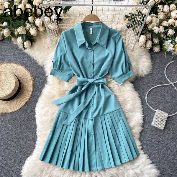 women dress korean elegant solid ruffles slim dresses summer fashion ruched streetwear short dress 210715, Black;gray
women dress korean elegant solid ruffles slim dresses summer fashion ruched streetwear short dress 210715, Black;gray