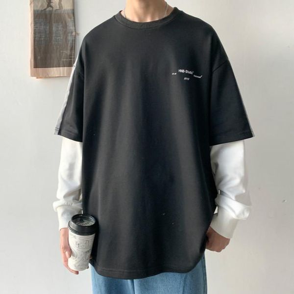 men's hoodies & sweatshirts kemoy men fake two pieces harajuku 2021 pullovers korean patchwork male japanese streetwear clothes, Black
men's hoodies & sweatshirts kemoy men fake two pieces harajuku 2021 pullovers korean patchwork male japanese streetwear clothes, Black
