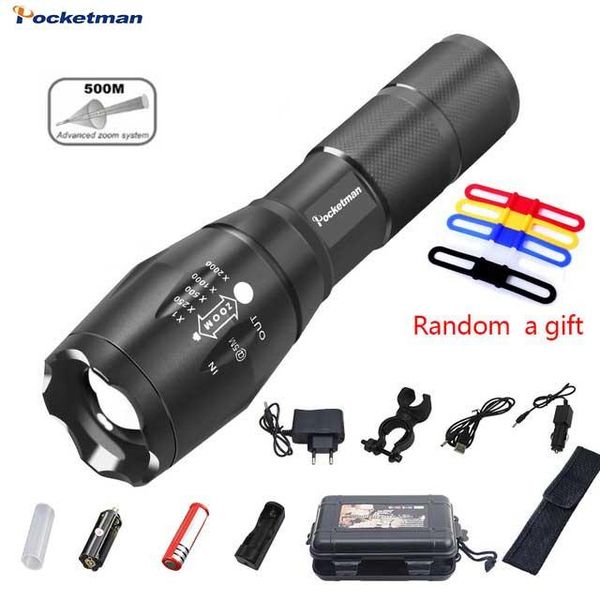 30000 lumenst6 l2 led rechargeable zoomable linternas torch light by battery lamp hand light z50 hunting
30000 lumenst6 l2 led rechargeable zoomable linternas torch light by battery lamp hand light z50 hunting