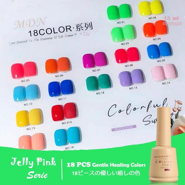 nail gel 18pcs/lot polish neon color art for nails fluorescent uv soak off base coat, Red;pink
nail gel 18pcs/lot polish neon color art for nails fluorescent uv soak off base coat, Red;pink
