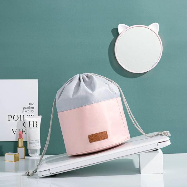 cosmetic bags & cases multifunctional cylindrical makeup bag large-capacity portable storage drawstring travel household wholesale
cosmetic bags & cases multifunctional cylindrical makeup bag large-capacity portable storage drawstring travel household wholesale