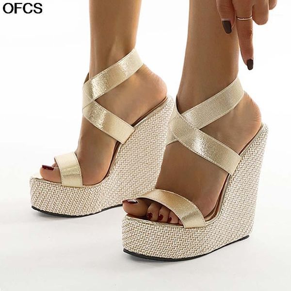 sandals 14.5cm high heel wedge women platform peep toe gladiator wedges ladies fashion summer shoes1, Black
sandals 14.5cm high heel wedge women platform peep toe gladiator wedges ladies fashion summer shoes1, Black