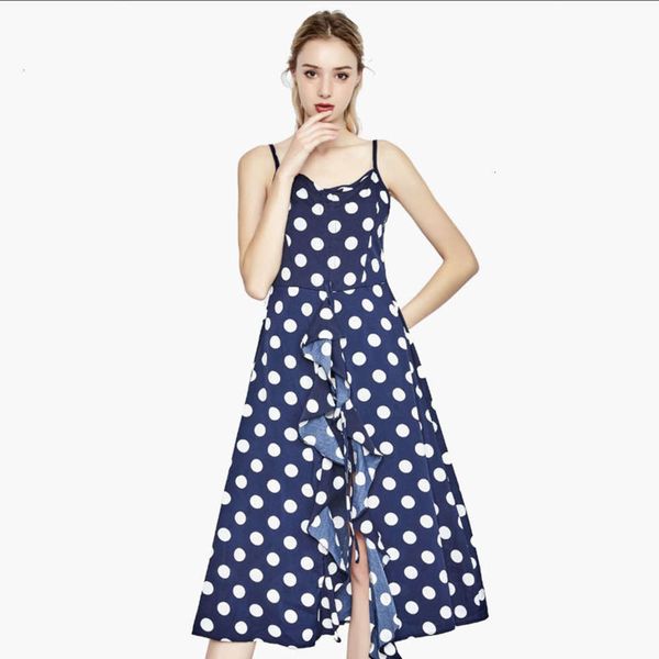 popular high wave point suspender split ruffle 2020 waist new slim elegant dress hot, White;black
popular high wave point suspender split ruffle 2020 waist new slim elegant dress hot, White;black
