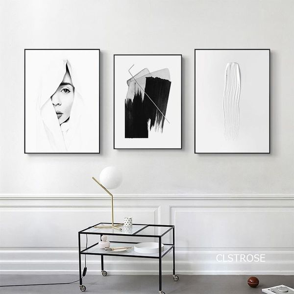 paintings black and white abstract contracted art nordic modern style posters canvas pictures for living room decor painting unframed
paintings black and white abstract contracted art nordic modern style posters canvas pictures for living room decor painting unframed