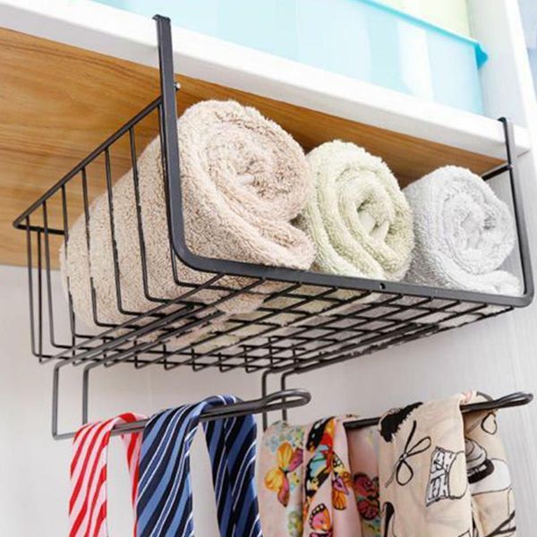 hooks & rails cupboard hanging under shelf storage iron mesh basket cabinet door organizer rack closet holders
hooks & rails cupboard hanging under shelf storage iron mesh basket cabinet door organizer rack closet holders