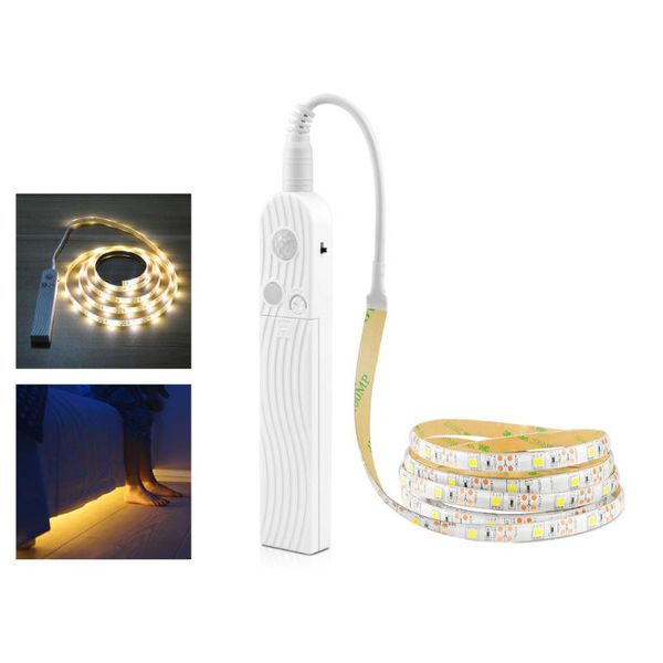wireless motion sensor led strip lamp 30leds/m smd led light auto on/off waterproof wardrobe closet bedroom decor 1m 2m 3m
wireless motion sensor led strip lamp 30leds/m smd led light auto on/off waterproof wardrobe closet bedroom decor 1m 2m 3m