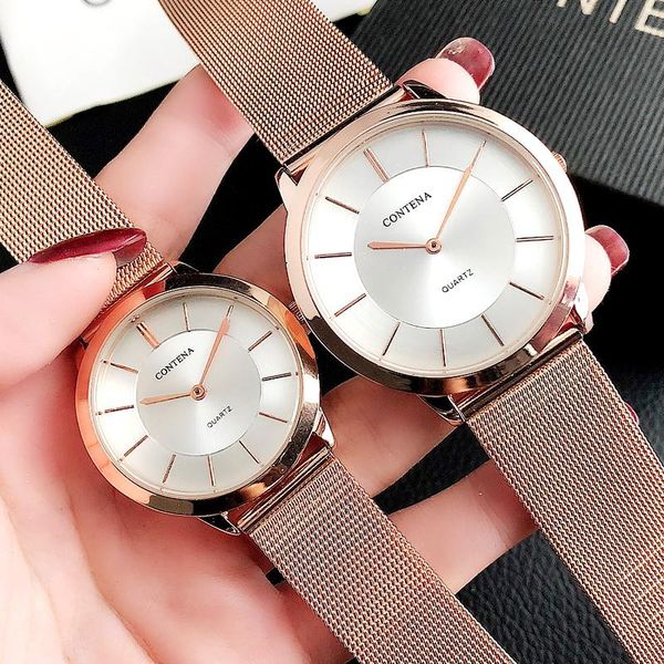 wristwatches contena set watches men women fashion luxury quartz clock rose gold couple wrist watch brand lovers pair wriswatches, Slivery;brown
wristwatches contena set watches men women fashion luxury quartz clock rose gold couple wrist watch brand lovers pair wriswatches, Slivery;brown