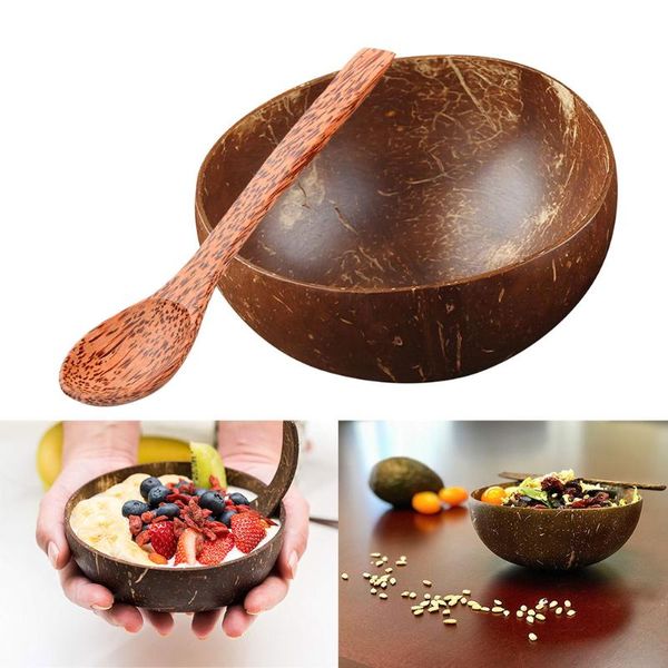 bowls natural coconut bowl spoon eco-friendly soup salad noodle rice wooden fruit container handicraft kitchenware tableware
bowls natural coconut bowl spoon eco-friendly soup salad noodle rice wooden fruit container handicraft kitchenware tableware