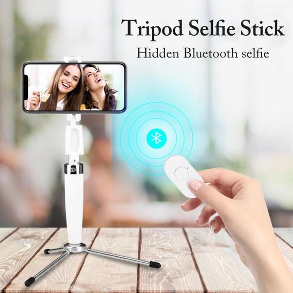 selfie monopods bluetooth wireless stick tripod foldable bracket handheld extendable monopod with remote shutter for ios android 
selfie monopods bluetooth wireless stick tripod foldable bracket handheld extendable monopod with remote shutter for ios android