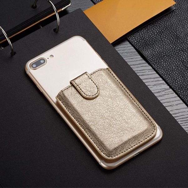 card holders portable fashion bag stick-on holder pouch sticker phone back pu leather pocket adhesive wallet shopping case, Brown;gray
card holders portable fashion bag stick-on holder pouch sticker phone back pu leather pocket adhesive wallet shopping case, Brown;gray