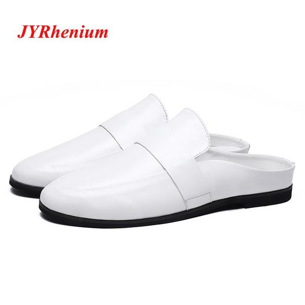 slippers jyrhenium brand casual soft leather male for men shoes 2021 fashion walking slides footwear arrival, Black
slippers jyrhenium brand casual soft leather male for men shoes 2021 fashion walking slides footwear arrival, Black
