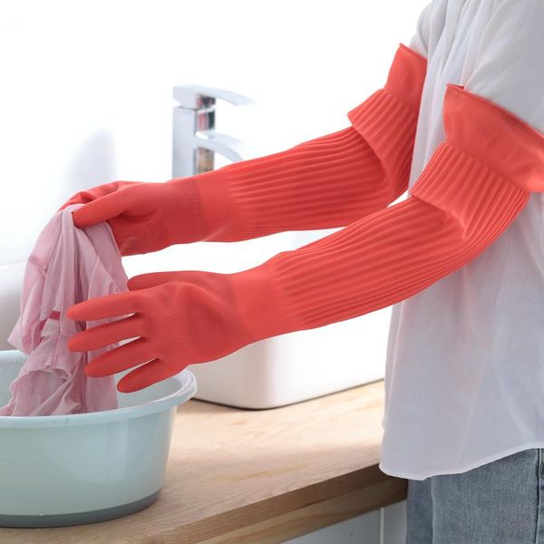 disposable gloves 1pair lengthen dishwashing cleaning silicone rubber dish washing glove for household scrubber kitchen clean tool
disposable gloves 1pair lengthen dishwashing cleaning silicone rubber dish washing glove for household scrubber kitchen clean tool