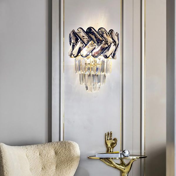 wall lamp yoogee bdeside lights crystal indoor lighting for home decoration gray sconces led corridor light
wall lamp yoogee bdeside lights crystal indoor lighting for home decoration gray sconces led corridor light