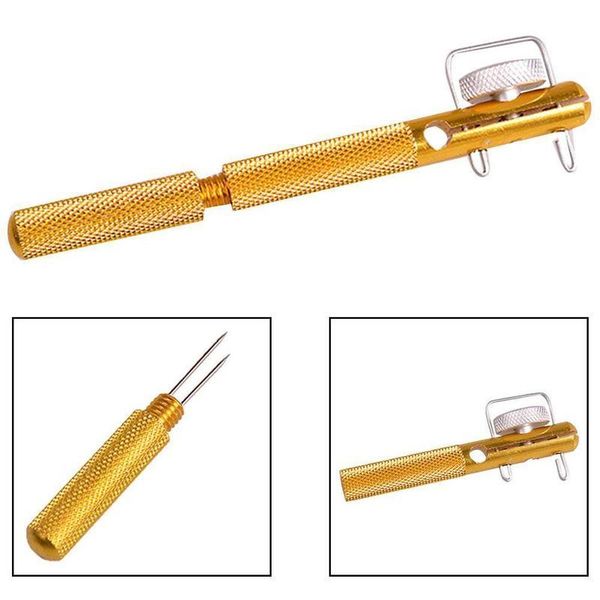 aluminum alloy fishing tackle hook tier fishing line tying tool with sub-line tie knots tie and loop tyer fishhook remover
aluminum alloy fishing tackle hook tier fishing line tying tool with sub-line tie knots tie and loop tyer fishhook remover