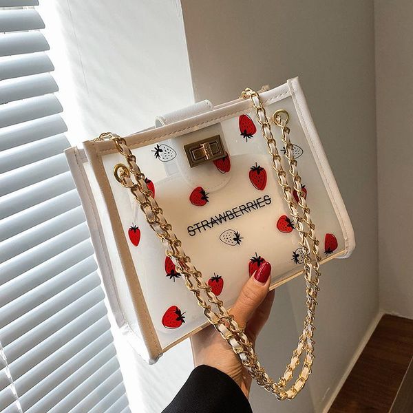 evening bags cute frosted jelly shoulder for women strawberry pattern transparent chic crossbody female trend composite handbags
evening bags cute frosted jelly shoulder for women strawberry pattern transparent chic crossbody female trend composite handbags