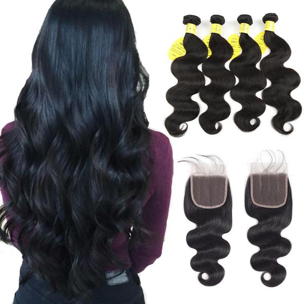 human hair bulks queenlike products brazilian body wave with closure non remy weft weave 3 / 4 bundles, Black
human hair bulks queenlike products brazilian body wave with closure non remy weft weave 3 / 4 bundles, Black