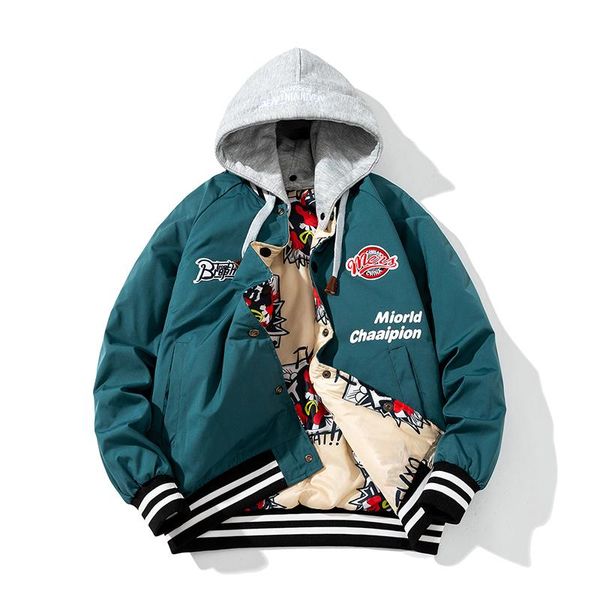 men's jackets streetwear winter jacket men women hip hop letter basketball casual varsity cartoon anime couple male two side, Black;brown
men's jackets streetwear winter jacket men women hip hop letter basketball casual varsity cartoon anime couple male two side, Black;brown