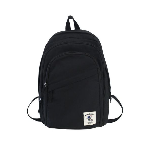 backpack women's bag korean-style high school students simple ins solid color japanese-style canvas
backpack women's bag korean-style high school students simple ins solid color japanese-style canvas
