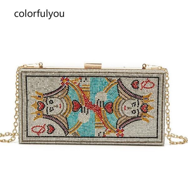 diamonds poker box party evening bag for women clutch bag shiny chain messenger purse new party elegant small square
diamonds poker box party evening bag for women clutch bag shiny chain messenger purse new party elegant small square
