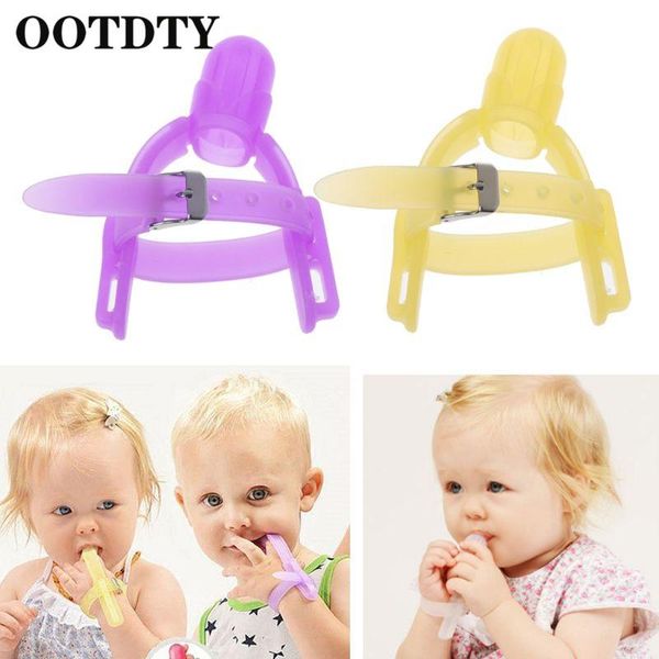pacifiers# ootdty 2 colors nontoxic silicone baby kids child finger guard sthumb sucking wrist band cover
pacifiers# ootdty 2 colors nontoxic silicone baby kids child finger guard sthumb sucking wrist band cover