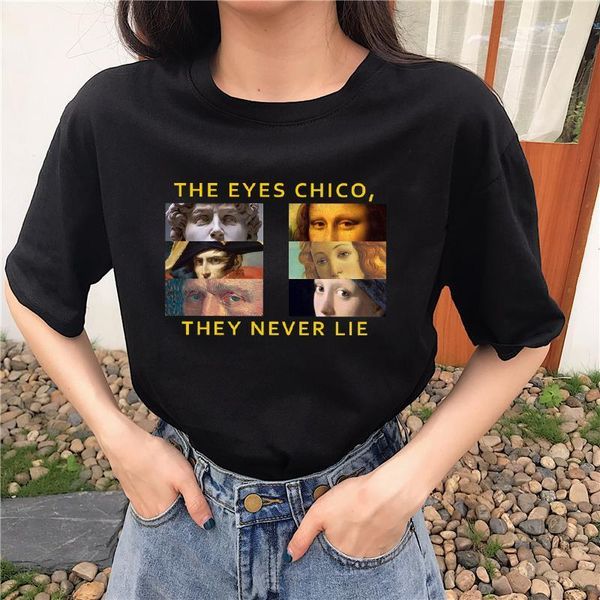 van gogh art print t-shirt women's summer new chic harajuku fun letters fashion large size loose turtleneck casual women t-shirt, White
van gogh art print t-shirt women's summer new chic harajuku fun letters fashion large size loose turtleneck casual women t-shirt, White