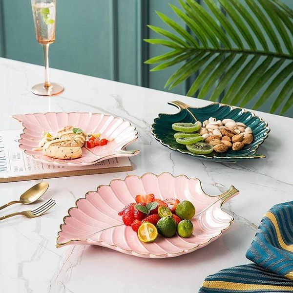 dishes & plates nordic ceramic dinner plate creativity leaf shape home snack dessert storage tray table decoration kitchen supplies
dishes & plates nordic ceramic dinner plate creativity leaf shape home snack dessert storage tray table decoration kitchen supplies