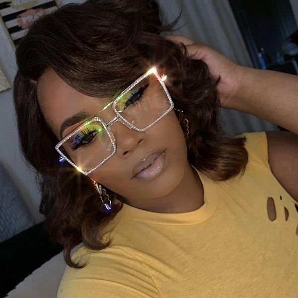 sunglasses fashion transparent square metal frame women overize glasses men eyeglasses nerd plain clear shades, White;black
sunglasses fashion transparent square metal frame women overize glasses men eyeglasses nerd plain clear shades, White;black