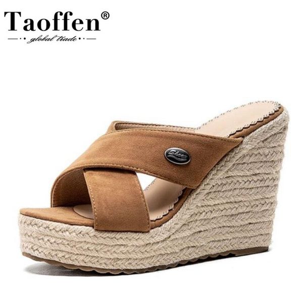 dress shoes taoffen women wedges platform open toe metal sandals solid color casual outdoor daily female slippers size 34-43, Black
dress shoes taoffen women wedges platform open toe metal sandals solid color casual outdoor daily female slippers size 34-43, Black
