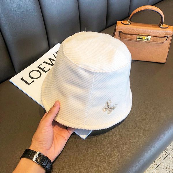 corduroy butterfly embroidered fisherman's children's autumn and winter show small basin korean versatile bucket hat, Blue;gray
corduroy butterfly embroidered fisherman's children's autumn and winter show small basin korean versatile bucket hat, Blue;gray