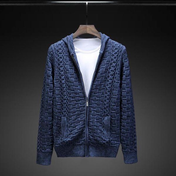 men's sweaters autumn winter casual men hooded oversize cardigan knitted sweater male fashion korean plus size 6xl jumper k74, White;black
men's sweaters autumn winter casual men hooded oversize cardigan knitted sweater male fashion korean plus size 6xl jumper k74, White;black