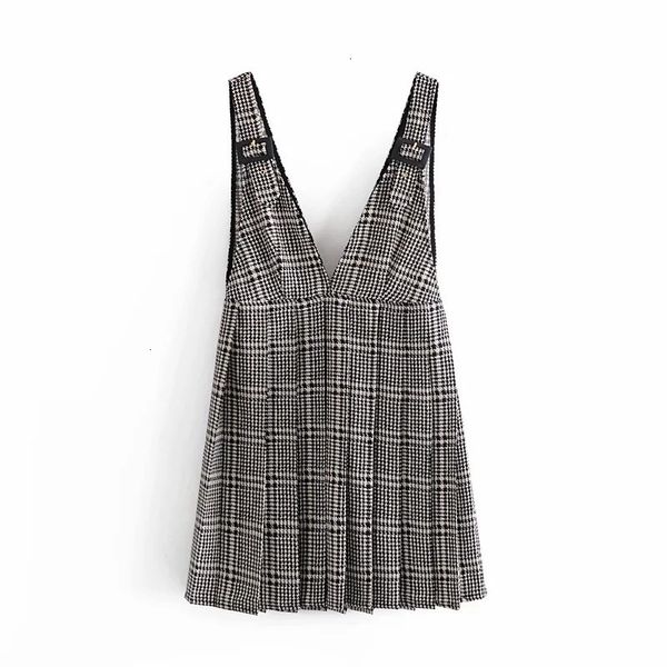 Black Plaid New High-waisted Pleated Mini Woman 2021 Vintage Pinafore Skirts v Neck Adjustable Straps Winter Skirt 1qr3 UD1V
Black Plaid New High-waisted Pleated Mini Woman 2021 Vintage Pinafore Skirts v Neck Adjustable Straps Winter Skirt 1qr3 UD1V